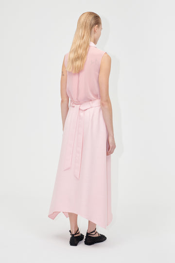 Stine Goya UK Tailored Handkerchief Dress Dress Coral Blush