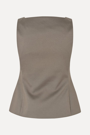 Stine Goya UK Tailored Tank Vest Top Cherries On A Paisley