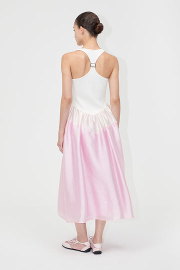Stine Goya UK Tank Hybrid Long Dress Dress Pastel Pink