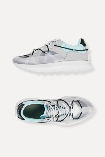 Stine Goya UK The Stine Goya Sneaker Shoes 4138 Hydrangea Blue