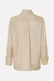 Stine Goya UK Turn-Up Oversized Shirt Top Symmetry In Cream