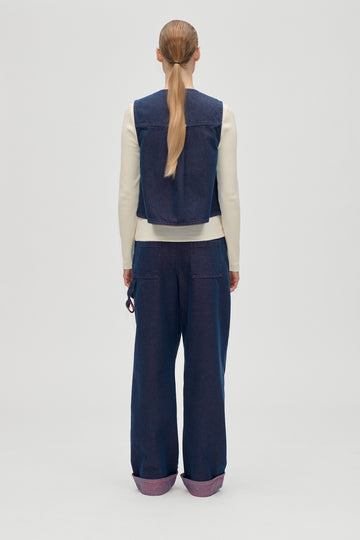 Stine Goya UK Twist Knee Seams Pants Pants Dusky / Dried Rose