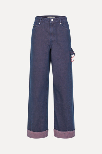 Stine Goya UK Twist Knee Seams Pants Pants Dusky / Dried Rose