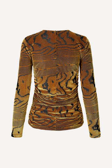 Stine Goya UK Vanessa Blouse Top 4013 Velvet Moirée