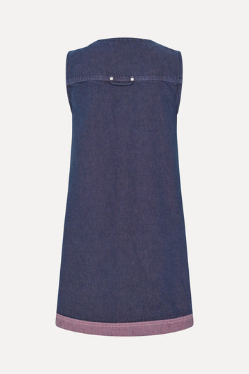 Stine Goya UK Vest Pocket Mini Dress Dress Dusky / Dried Rose