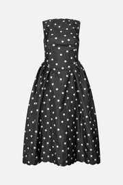 Stine Goya UK Voluminous Midi Dress Dress Quilted Dots