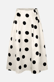 Stine Goya UK Voluminous Midi Skirt Skirt Black Dots