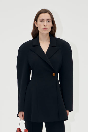 Black coat dress uk hotsell