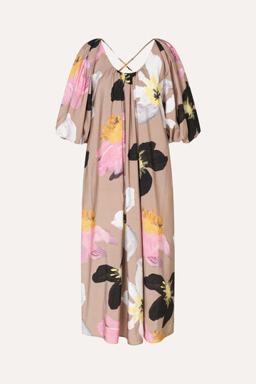 Stine Goya UK Voluminous Puff Sleeve Dress Dress Wild Flowers