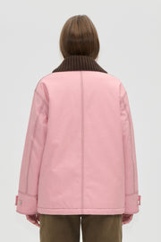 Stine Goya UK Workwear Boxy Jacket Outerwear Haze Pink