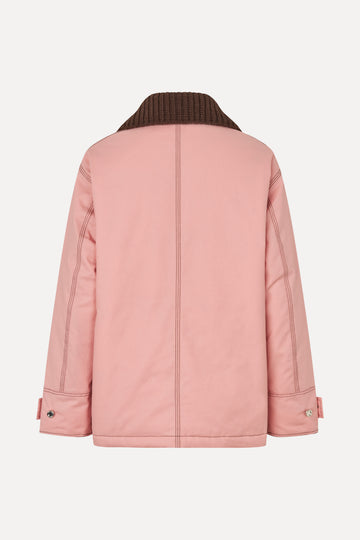 Stine Goya UK Workwear Boxy Jacket Outerwear Haze Pink
