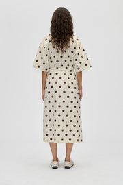 Stine Goya UK Workwear Midi Dress Dress Cherries