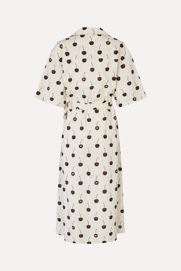 Stine Goya UK Workwear Midi Dress Dress Cherries