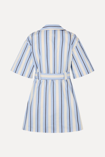 Stine Goya UK Workwear Short Dress Dress Lightwave Stripes