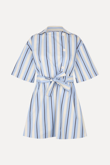 Stine Goya UK Workwear Short Dress Dress Lightwave Stripes