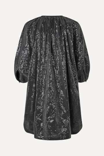 Stine Goya UK Yordano Dress Dress 4096 Liquified Grid Black